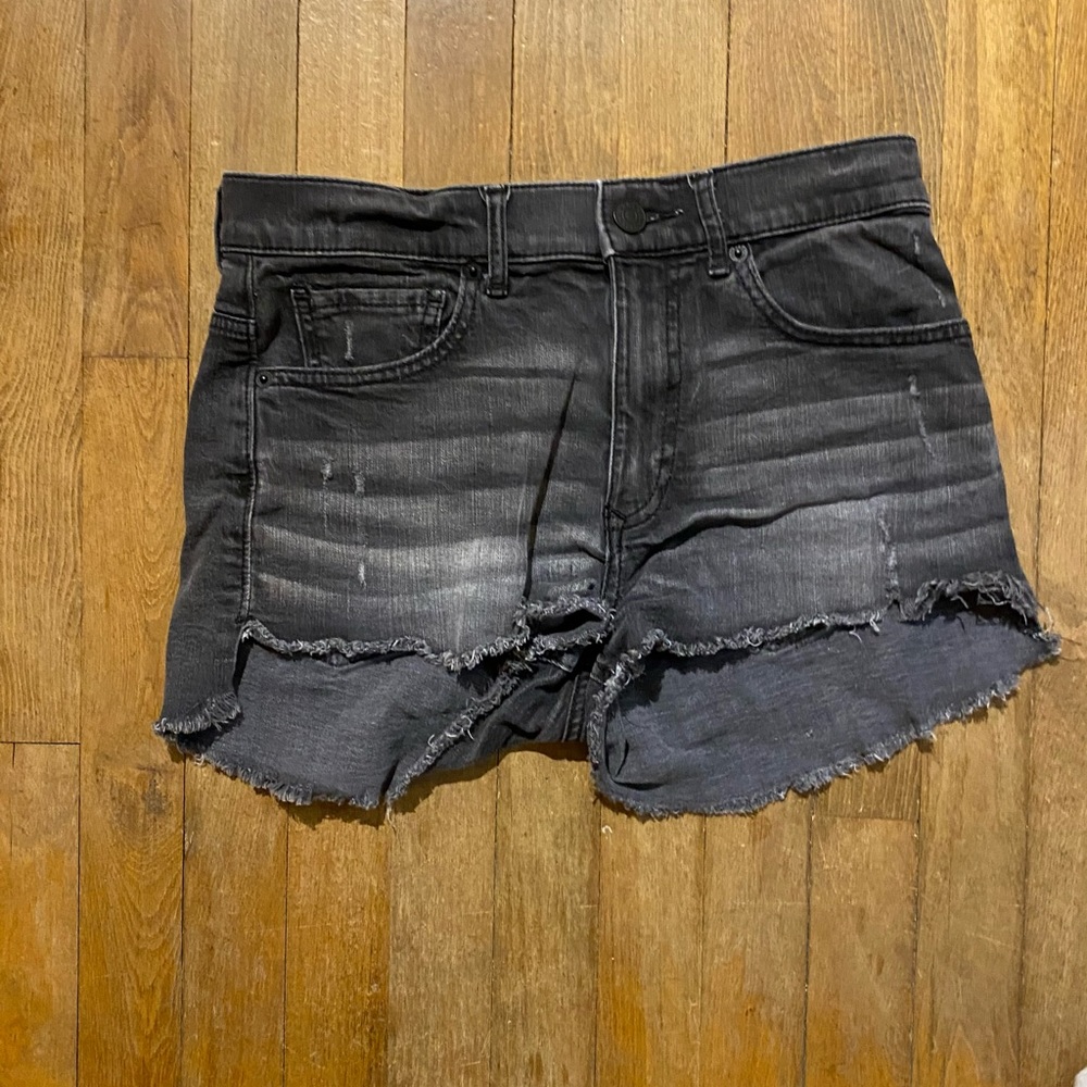 Cute black jean shorts